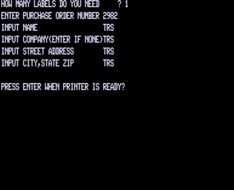 Screen shot